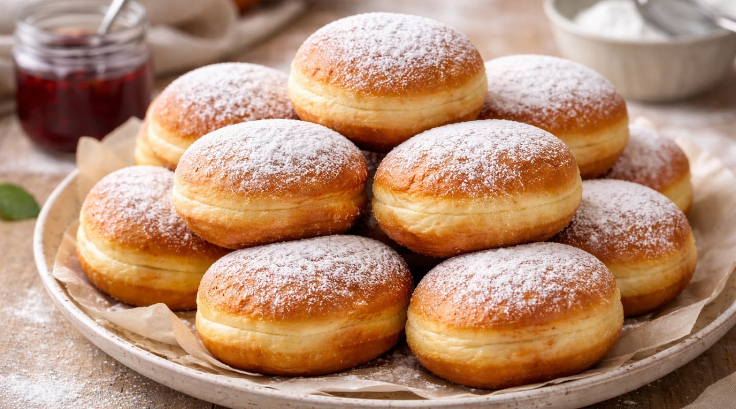 Domácí koblihy recept blog sladkakuchyne.cz