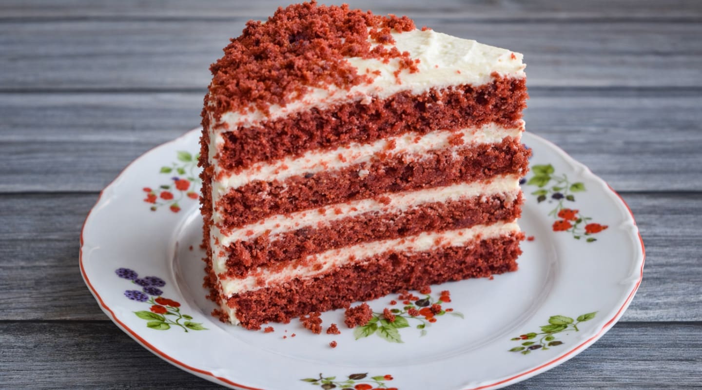 Dort Red Velvet - recept blog sladkakuchyne.cz