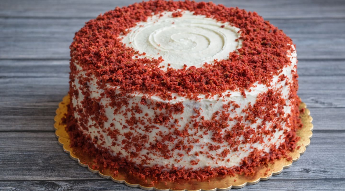 Dort Red Velvet blog sladkakuchyne.cz