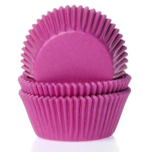 House of Marie cukrářské košíčky hot pink růžové 50 ks