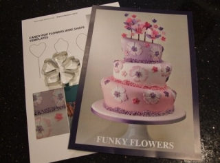 Vykrajovátko veselá květina + barevný návod S. Benison