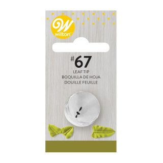 Wilton zdobící špička #067 list