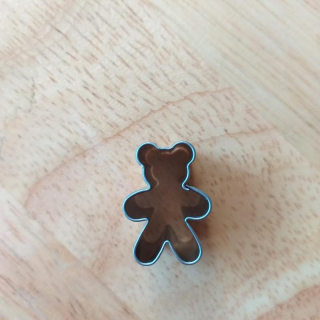 Vykrajovátko medvídek mini 3 cm