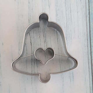 Vykrajovátko na perníčky zvoneček se srdíčkem