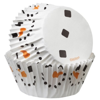 Wilton cukrářské košíčky sněhulák 50 ks