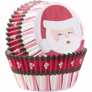 Wilton cukrářské košíčky Santa sada 75 ks
