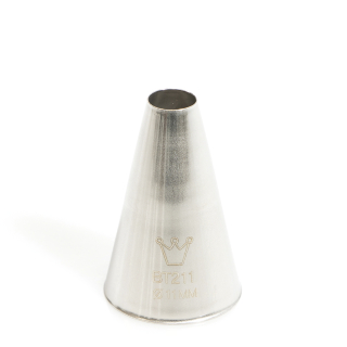 Zdobící špička BT211 průměr 11 mm nerez