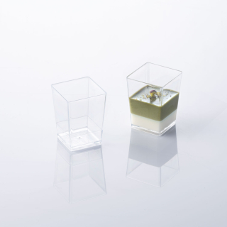 Kelímek na dezerty Square 60 ml 10 ks