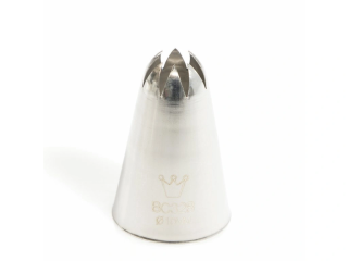 Zdobící špička řezaná BC328 průměr 10 mm