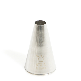 Zdobící špička BT210 průměr 10 mm nerez