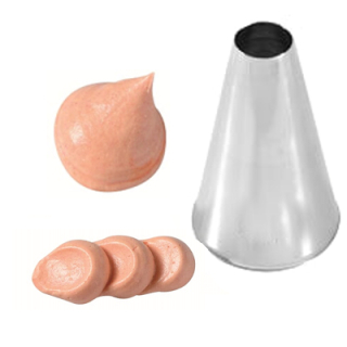 Zdobící špička BT214 průměr 14 mm nerez