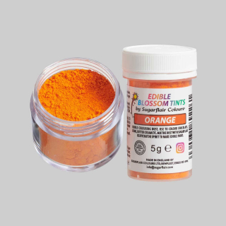 Prachová barva Orange oranžová Sugarflair