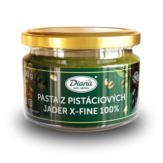 Pasta z pistáciových jader x-fine 100 % 190 g Diana Company
