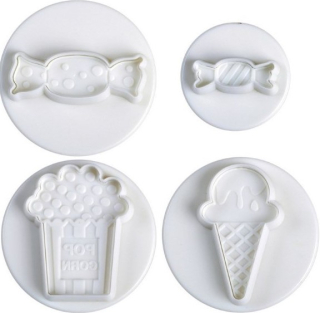 Pístové vypichovače Party (sada 4 ks)