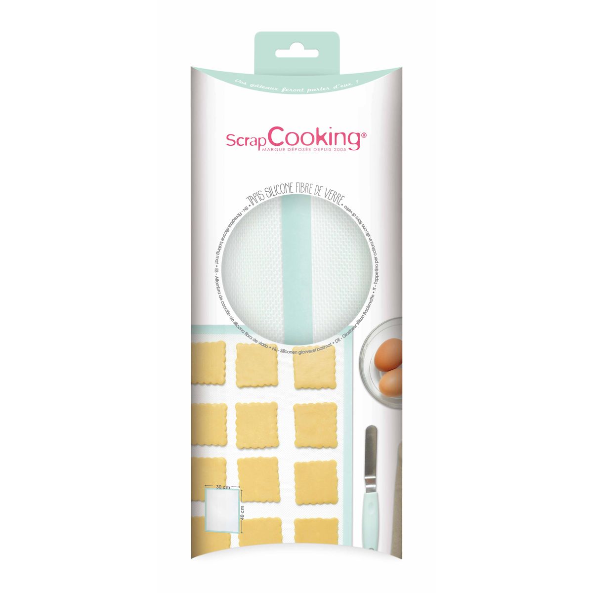 ScrapCooking silikonová pečící podložka 30 x 40 cm